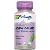 SOLARAY Asparagus Rhizome Extract 175 mg bottle front with clear label.