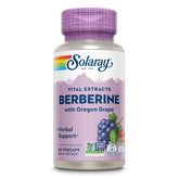 SOLARAY Berberine 250mg bottle front for daily wellness support