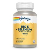 Solaray Bio Vitamin E 400IU softgels bottle for daily antioxidant support.
