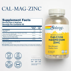 Solaray capsules close-up highlighting vegan mineral blend for everyday health.