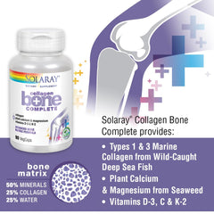 Solaray Collagen Bone Complete magnesium component shown for mineral balance