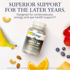 SOLARAY COQ10-LUTEIN support highlights antioxidant nutrients for daily wellness.