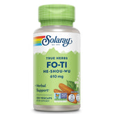 SOLARAY Fo-Ti 610mg capsules in bottle for daily herbal support