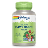 SOLARAY Hawthorn berry capsules bottle for daily wellness.