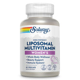 SOLARAY Liposomal Multivitamin for Women bottle for daily wellness support
