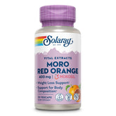 SOLARAY Moro Red Orange bottle front demonstrating weight management support