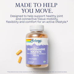 Solaray Non-GMO and lab-verified label communicates potency and purity.