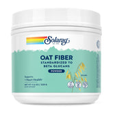 Solaray Oat Fiber bottle pour shows easy daily fiber addition for your routine.