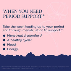 Solaray PMS cramp bark ingredient suggests menstrual comfort support.