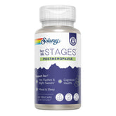 SOLARAY Postmenopause Life Stages bottle on a countertop ready for daily support