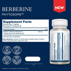 SOLARAY Prosorb Berberine capsules focus on quick absorption.