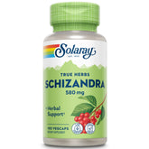 SOLARAY Schizandra Berries 580 mg bottle supports daily vitality.