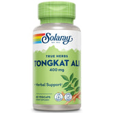SOLARAY Tongkat Ali 400 mg bottle front view supports energy and vitality