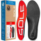 SOlE Active Medium Insoles with custom-moldable orthotic fit for personalized comfort.
