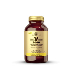 Solgar Formula VM-2000 bottle shows a comprehensive multinutrient system for daily wellness and immune support