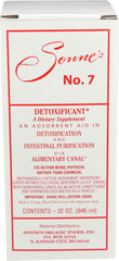 Sonne's No.7 Detox bottle close-up highlighting the product branding.