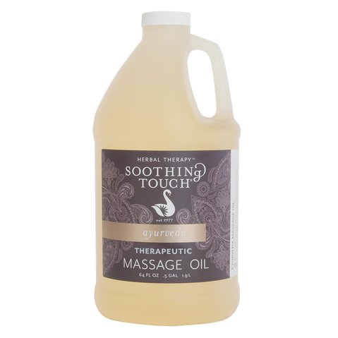 Soothing Touch Therapeutic Lite Oil bottle for quick absorption during massages