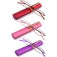 SOPHILY 3-pack slim pocket readers shown for portable reading on the go.