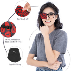 Sosation eye patches zebra stripe, comfortable fit for everyday use