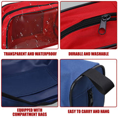 Sosation bag showing layered pockets to organize medicines