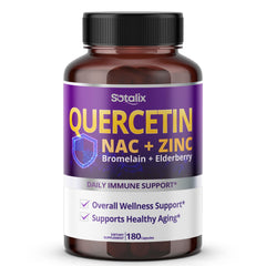 Sotalix Quercetin bottle with capsules for daily wellness support.