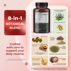 Sotalix tribulus terrestris capsule for natural strength support.