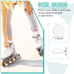Sotiff ankle gel pad with soft elastic material for comfortable wear.