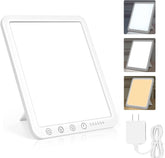 Sotipevs Light Therapy Lamp front view for desk use, bright and inviting