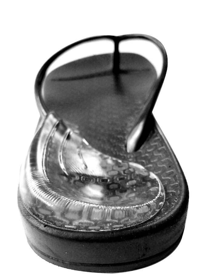 Soul Insole Heel Wedge with adhesive cushion supports better heel alignment.