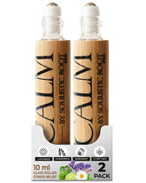 Soulistic Root Calm roller bottle ready for on-the-go relaxation.