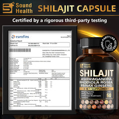 SoundHealth two bottles packaging shows a complete daily supplement regimen.