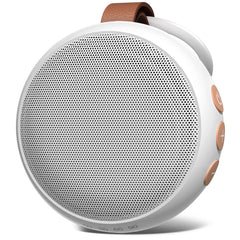 SoundMe mini white noise machine front view, compact travel sleep aid