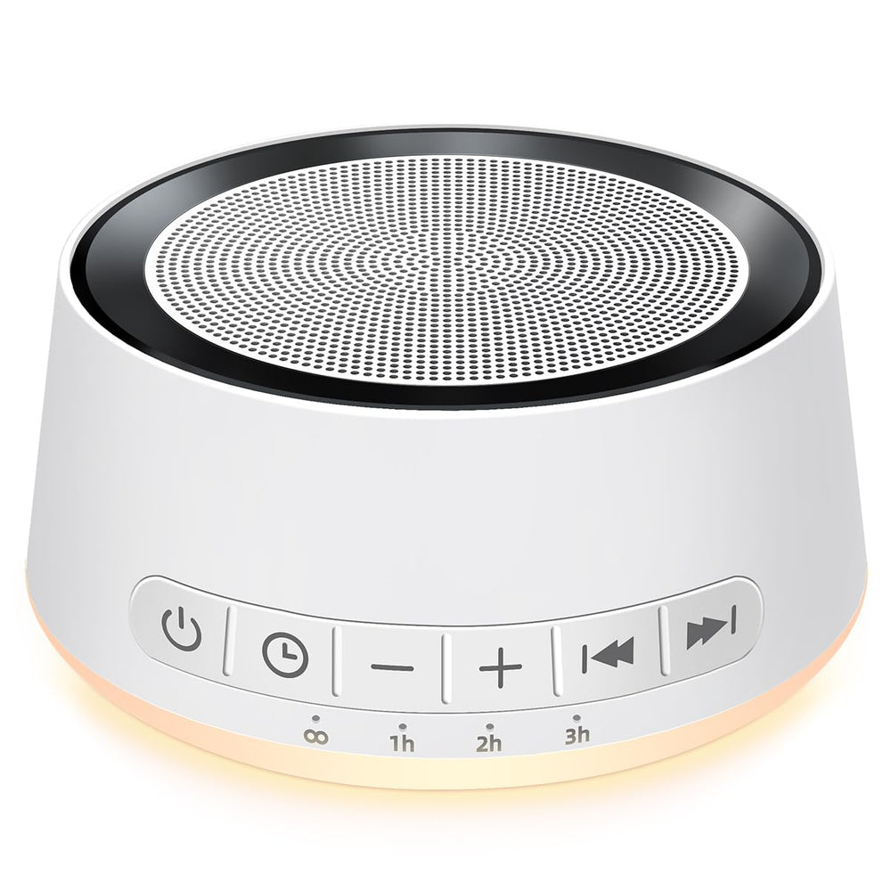 SoundMe white-noise sound machine offering 30 sounds for calmer rest