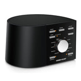 Sound+Sleep front panel controls for quick, personalized sound sessions.