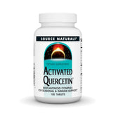 Source Naturals Activated Quercetin bottle front, signaling seasonal and immune support