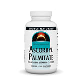 Source Naturals Ascorbyl Palmitate 500mg capsules, fat-soluble vitamin C form, easy to swallow