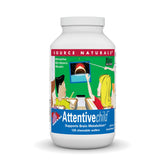 Source Naturals Attentive Child wafers bottle promotes daily focus