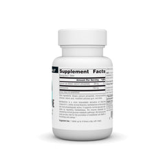 Supplement facts panel on benfotiamine packaging.