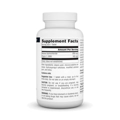 Source Naturals Betaine HCl label close-up highlighting 650 mg potency.