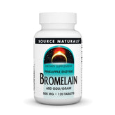 Source Naturals Bromelina tabletas de 500 mg, apoyo a la digestión de proteínas.