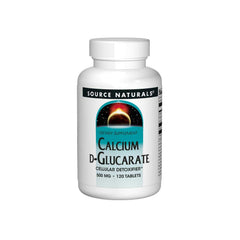 Source Naturals Calcium D-Glucarate bottle front for daily wellness support.