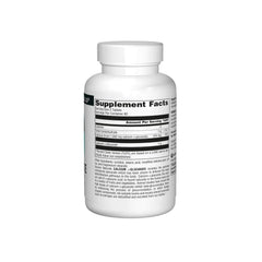 Source Naturals Calcium D-Glucarate label with dosage and ingredients.