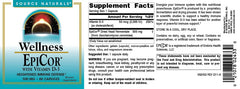 Source Naturals EpiCor packaging box communicates quality and ingredients