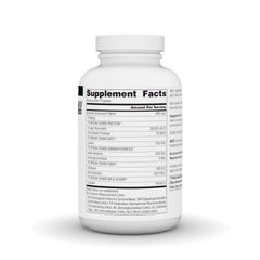 Close-up of Source Naturals Essential Enzymes capsules for nutrient utilization.