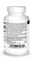Source Naturals Huperzine A label front with dosage details.