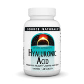 Source Naturals Hyaluronic Acid tablets, smooth joint support for daily vitality.