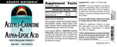 Source Naturals bottle displays Made in USA and cGMP manufacturing standards.