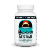 Source Naturals magnesium glycinate tablets for chelated absorption and daily nervous system support