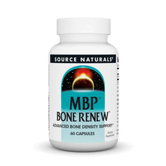 Source Naturals MBP Bone Renew bottle with capsules for daily bone support.