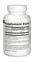 Source Naturals bottle front displays 120 tablets for daily use